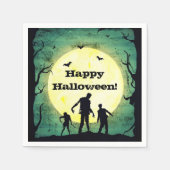 Untot Zombies Zombie Halloween-Party Serviette (Vorderseite)