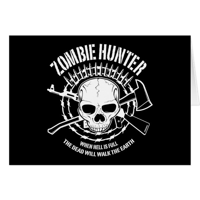 untote lebende Tote des Zombiejägers (Vorderseite (Horizontal))