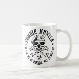 untote lebende Tote des Zombiejägers Kaffeetasse