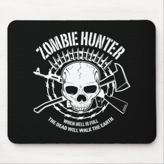 untote lebende Tote des Zombiejägers Mousepad