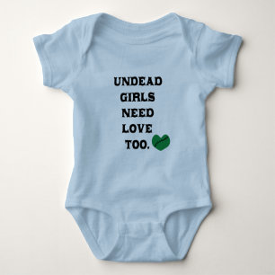 Untote Mädchen brauchen auch Liebe Baby Strampler