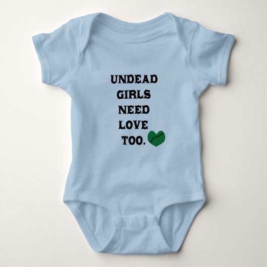 Untote Mädchen brauchen auch Liebe Baby Strampler (Vorderseite)