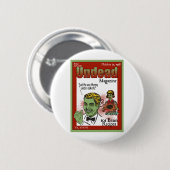 Untote Zeitschrift Button (Vorne & Hinten)