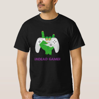 Untoter Gamer-Zombie Humor T-Shirt