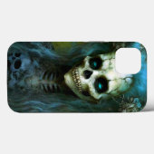 Untoter Skeleton-Horror Case-Mate iPhone Hülle (Rückseite (Horizontal))