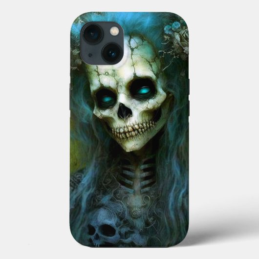 Untoter Skeleton-Horror Case-Mate iPhone Hülle (Rückseite)