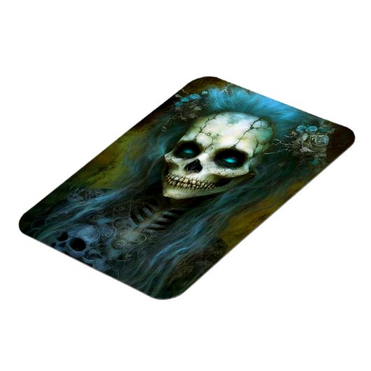 Untoter Skeleton-Horror Magnet (Linke Seite)