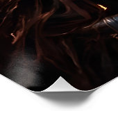 Untoter Skelettmage Poster (Ecke)