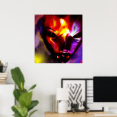 untoter Sonnenaufgang Poster (Heimbüro)