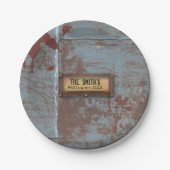 Untotes Halloween Pappteller (Vorderseite)