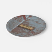 Untotes Halloween Pappteller (Schrägansicht)