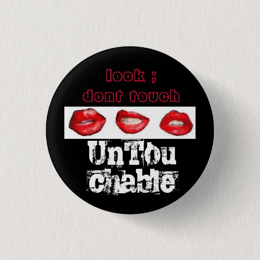 UnTouchable-Button Button (Vorderseite)
