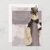 Untragbare Postkarte (Vorne/Hinten)