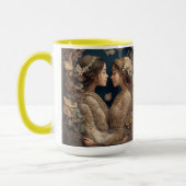 Untrennbare Anleihen: Kunst feiert beste Freunde Tasse (Links)