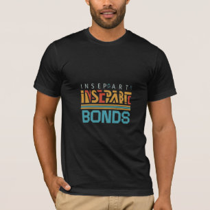Untrennbare Anleihen schwarz auf Shirt