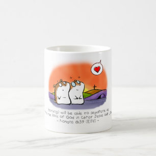 Untrennbare die Liebe-Tasse des Gottes Kaffeetasse