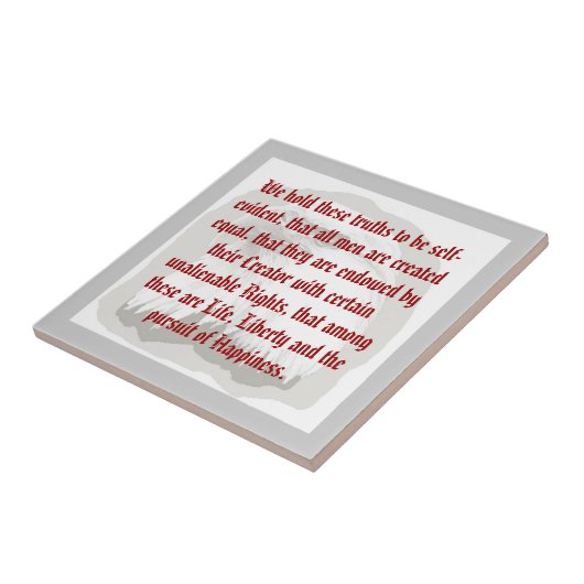 Unübertragbare Recht-Fliese Fliese (Seite)