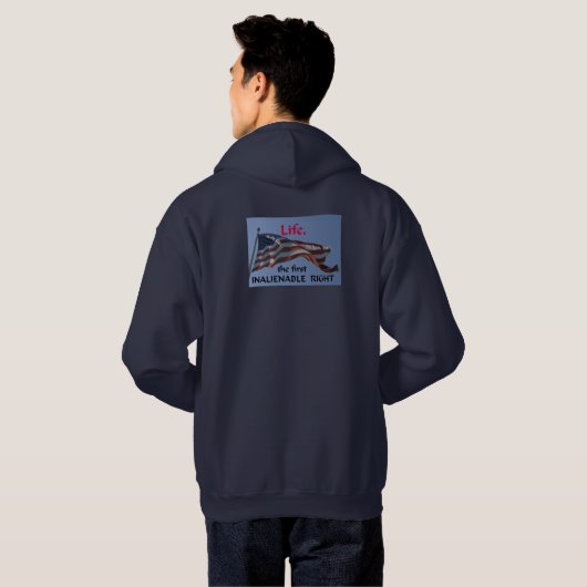 Unübertragbares Recht Hoodie (Schwarz voll)