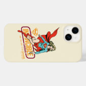 Unübertreffliche Supergirl Retro Grafik Case-Mate iPhone Hülle (Rückseite (Horizontal))