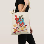 Unübertreffliche Supergirl Retro Grafik Tasche (Von Nahem)