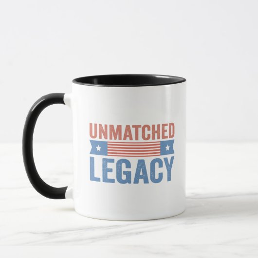 Unübertroffene Legacy Harris Democrat Election USA Tasse (Links)