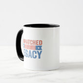 Unübertroffene Legacy Harris Democrat Election USA Tasse (Vorderseite Links)