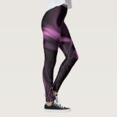 Unullen oder rauchen undurchsichtig rosa über dunk leggings (Rechts)