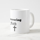 Unumkehrbare Faith Jumbo-Tasse (Vorderseite Rechts)