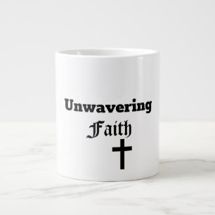 Unumkehrbare Faith Jumbo-Tasse