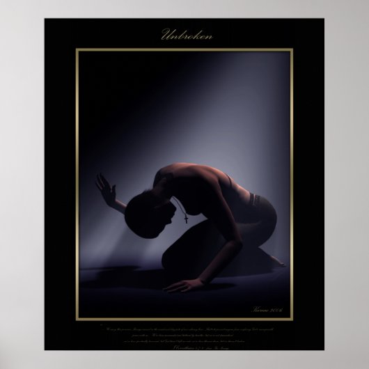 ununterbrochen poster (Vorne)