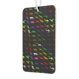 Unusual cool Rainbow Colorful Cute Dinosaur Autolufterfrischer