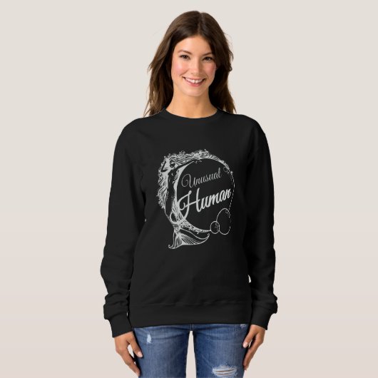 Unusual Human Awkward Different Diverse Personalit Sweatshirt (Vorne ganz)