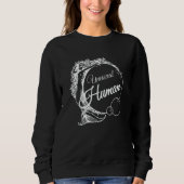 Unusual Human Awkward Different Diverse Personalit Sweatshirt (Vorderseite)