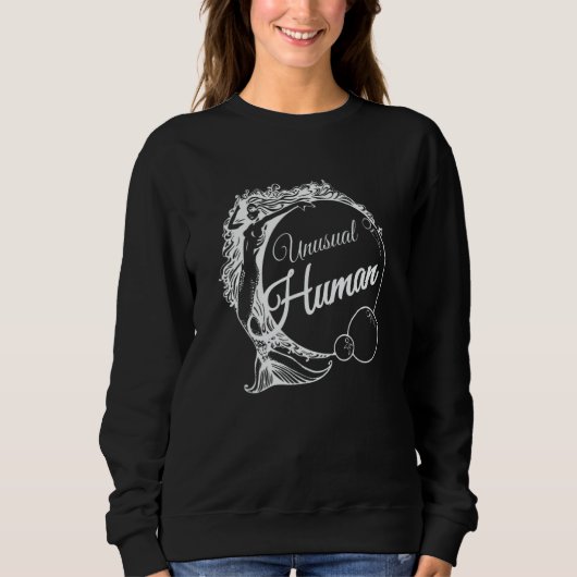 Unusual Human Awkward Different Diverse Personalit Sweatshirt (Vorderseite)