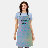 Unusual Trendy Modern Master Chef Schürze (Getragen)