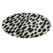 Unveränderliches schwarzes Aquarell I | Schneidebrett (Ecke)