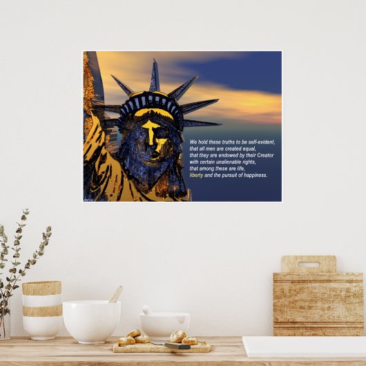 Unveräußerliche Rechte Poster (Küche)