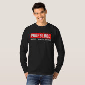 Unverblendet Unvaxxed Unafram Pureblut T-Shirt (Vorne ganz)