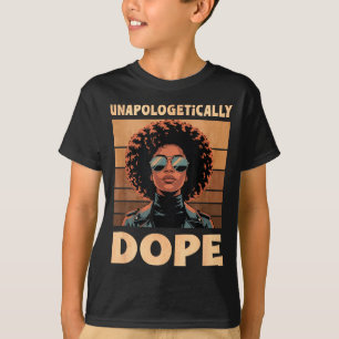 Unverblümt Afro Frau Vintage 70er T-Shirt