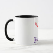 Unverblümt Atheistisch Tasse (Links)