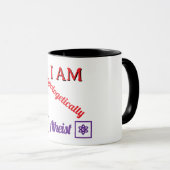 Unverblümt Atheistisch Tasse (VorderseiteRechts)