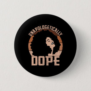 Unverblümt Droge Afro Lady Black Pride Melani Button