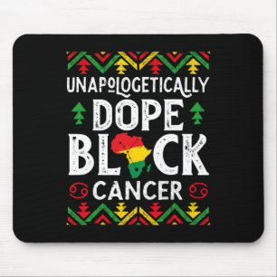 Unverblümt Drogen Schwarzes Krebs-Sternzeichen Sei Mousepad