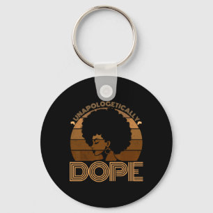 Unverblümt Drug Black Afro Design Schwarze Geschic Schlüsselanhänger