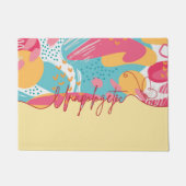 Unverblümt kühne weibliche Aussage Fußmatte (Vorderseite)