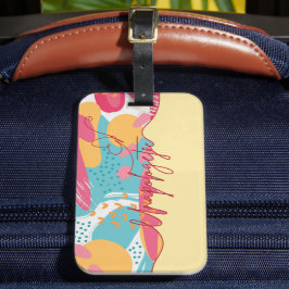 Unverblümt kühne weibliche Aussage Gepäckanhänger