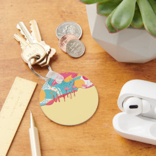 Unverblümt kühne weibliche Aussage Schlüsselanhänger