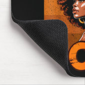 Unverblümt Schwarze Geschichte Junenth Frauen Mädc Mousepad (Ecke)