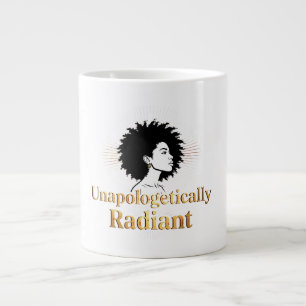 Unverblümt Strahlend - Department of Real Life Jumbo-Tasse