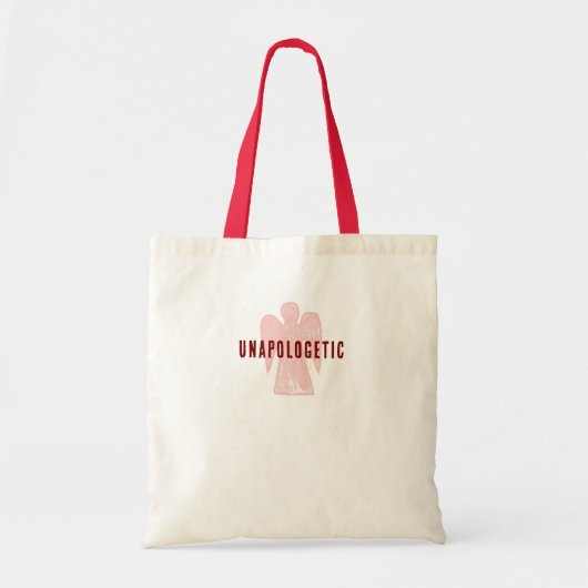 Unverblümte Engel-Tasche Tragetasche (Vorne)